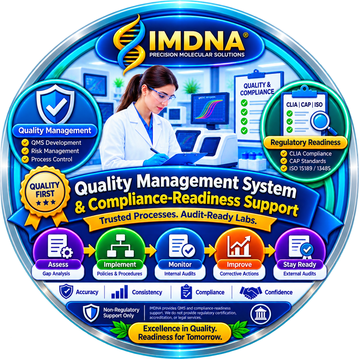 Quality Management System and Compliance-Readiness Support